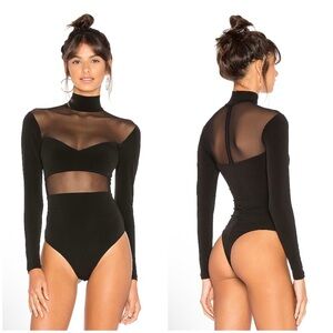 Nookie Hypnotise Bodysuit in Black Size XS